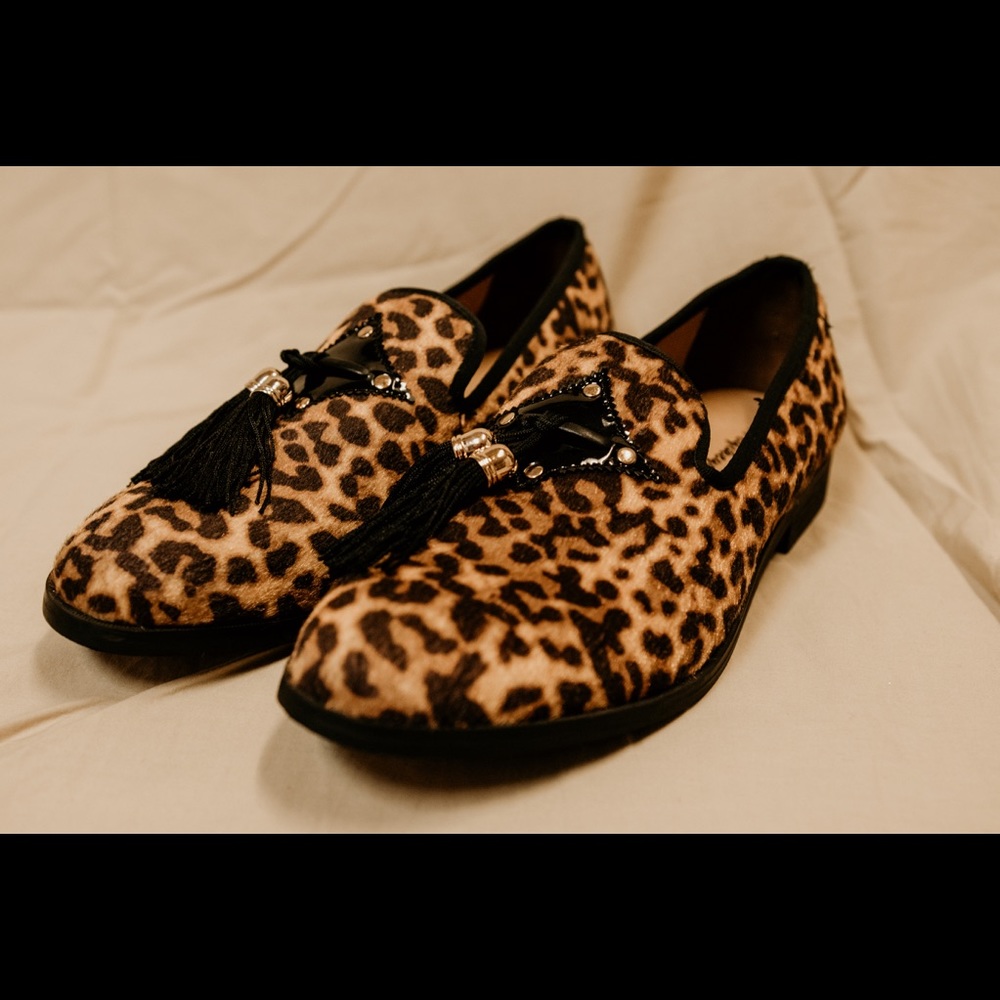 cheetah print dress shoes